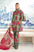 Lawn Stuff 3 Piece Digital Printed With Crinkle Chiffon Dupatta With Extra Embroidered Patches.